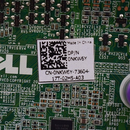LGA1155 Motherboard M-ATX Dell Optiplex 790 USFF Intel H67 DDR4 4GB NKW6Y VGA DP - Picture 8 of 9