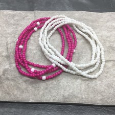 2 PC Handcrafted Waist Beads Jewelry African Bohemia Bracelets Anklet New 4713