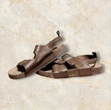 Oshkosh Youth Sandals Size 12M Brown Bruno Bgosh Strap Vacation Beach