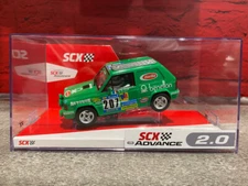 SCX 1/32 Scale Advance Fiat Panda - Dakar with lights- New E10498X300