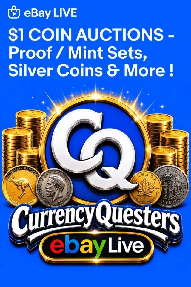 $1 Coin Auctions | Proof & Mint Coin Sets | FREE Combined Shipping !