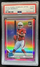 2019 Panini Donruss Optic Kyler Murray Pink Rookie RC #152 Cardinals PSA 9