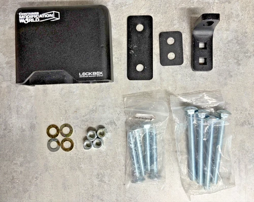 Universal Shipping Bolt On Lock Box Fits 7'-53' Shipping Containers