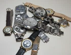 VINTAGE TO NOW LOT OF MEN / LADIES WATCHES FOSSIL TIMEX QUARTZ MECHANICAL #5