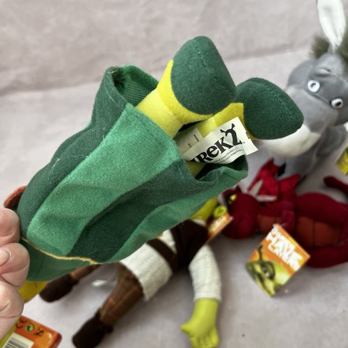 SHREK 2 Elizabeth Dragoness Donkey Shrek Fiona Soft Plush Dragon With Tags 2004 - Picture 8 of 8