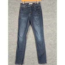 Social Standard by Sanctuary High Rise Skinny Jeans Dark Wash Size 4 27