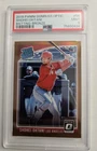 2018 Donruss Optic Shohei Ohtani, Rated Rookie Bronze, PSA 9