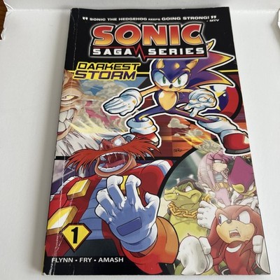 Sonic Saga Series 1: Darkest Storm TPB (2012 Archie Comics) Ian Flynn - RARE