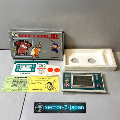 Nintendo Game & Watch DONKEY KONG JR. Handheld Konsole Japan OVP getestet Wkg