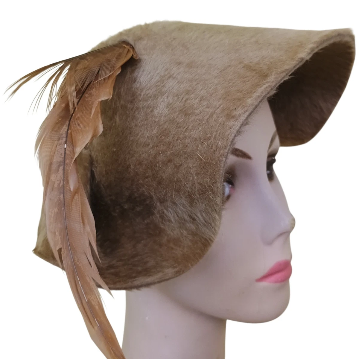 Fur Fascinator Vintage Hats for Women for sale | eBay