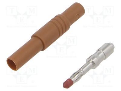 5 Stück HIRSCHMANN T&M 934097105 Laboratory connector