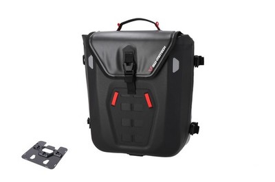 SW Motech SYSbag WP Medium wasserdichte Gepäckträgertasche Satteltasche & linke Adapterplatte