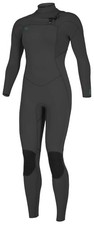 O'Neill Women's Ninja 3/2mm Chest Zip Full Wetsuit - Black - New
