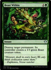BEAST WITHIN 168 UNCOMMON COMMANDER 2020 MAGIC: THE GATHERING LP