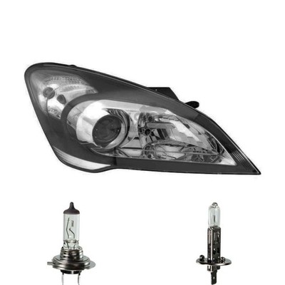 Halogen Scheinwerfer rechts H7/H1 für KIA Cee'D Schrägheck SW inklusive Lampen
