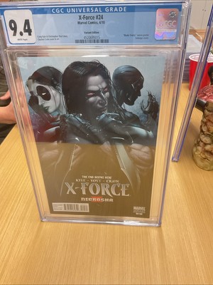 X-Force #24 Blade Trinity  Variant, VF/NM 9.4