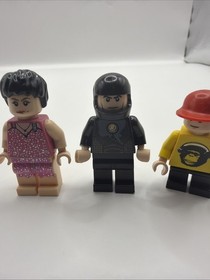 LEGO Speed Racer Trixie, Gray Ghost, Spritle Minifigures Set 8161 SR013/012/009