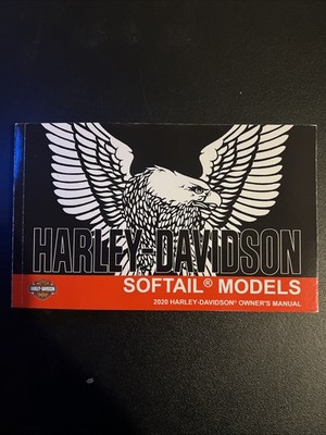 New OEM 2020 Harley Davidson Softail Owner's Manual