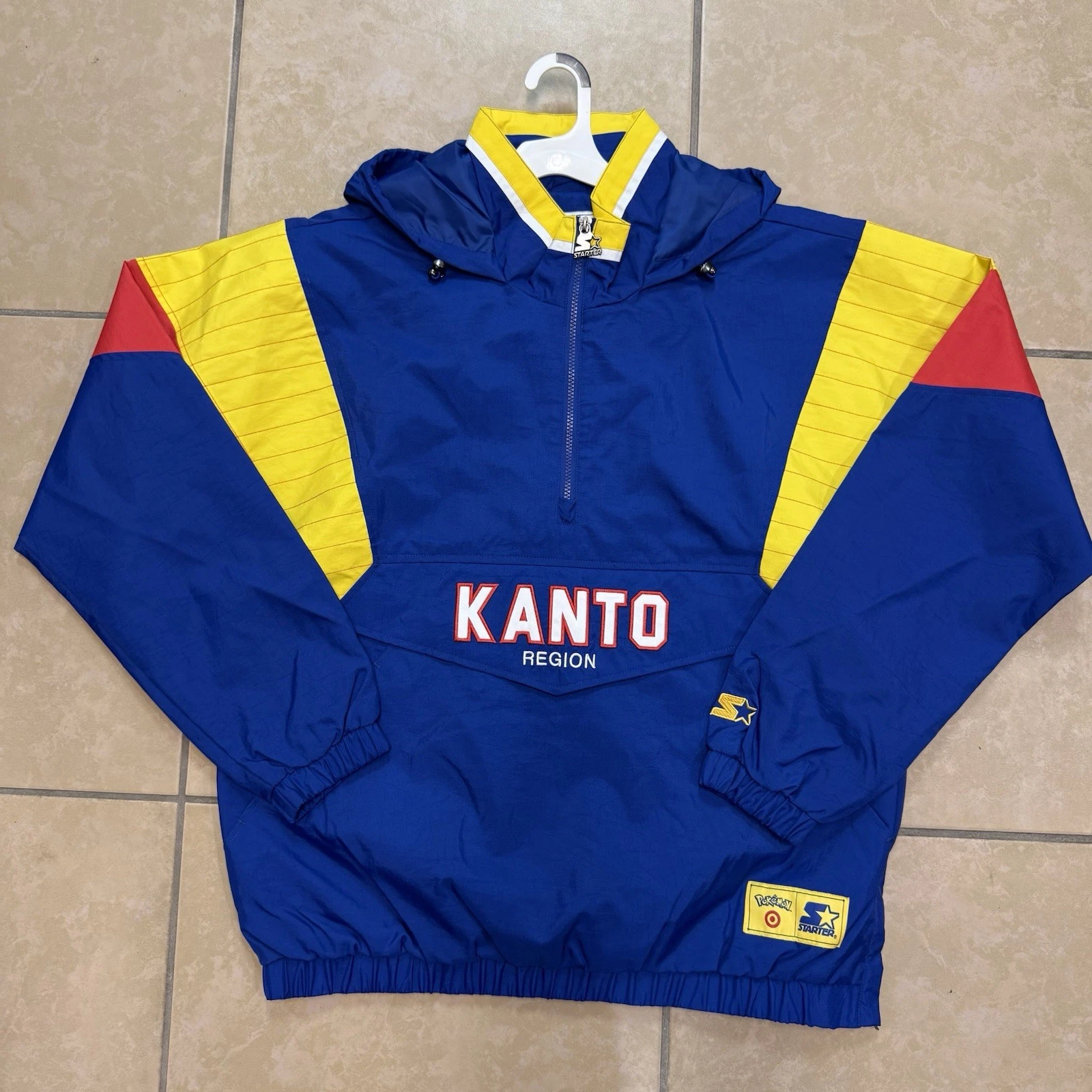 Target x Pokemon Kanto Starter Jacket Windbreaker Size Large Ships now in HAND
Opens in a new window