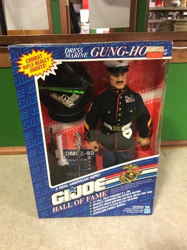 Hasbro NIB G.I.Joe Hall of Fame Dress USMC Marine Gung-Ho 12" Inch 1/6 NIB
