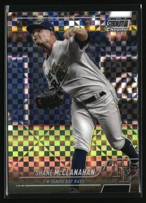 2022 Stadium Club Chrome #80 Shane McClanahan X-Fractor