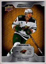 2023-24 Upper Deck Engrained Nick Swaney Oak Base Rookie Card # 128