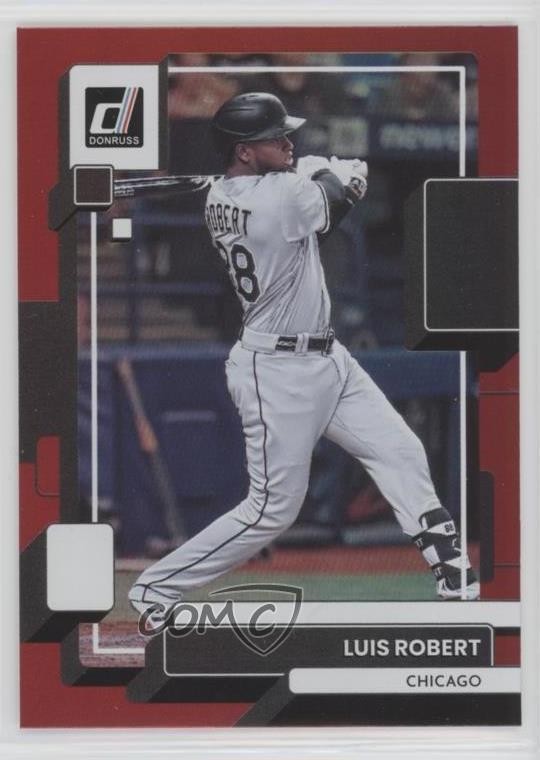 2022 Panini Donruss Holo Red Luis Robert #88 0q6a
