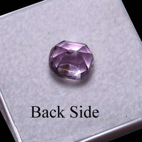 VVS Certified 2.85 Cts Natural Kunzite Untreated Hi-Quality Cushion Cut Gemstone - Picture 6 of 11