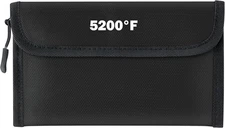 Fireproof Waterproof Document Bag - 5200°F Water Resistant Fire Proof Money Bag,