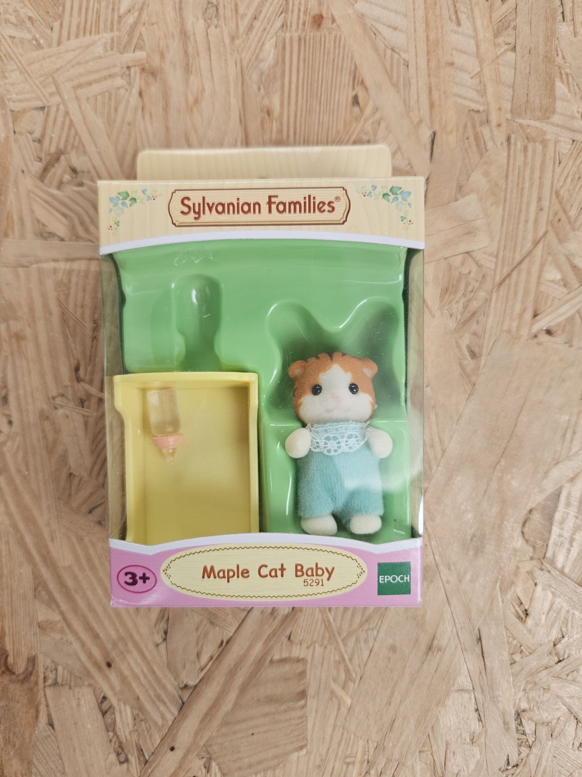 Sylvanian Families Maple Cat Baby 5291 New Rare