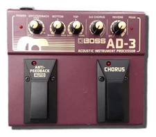 Boss AD-3 Processor Effects Pedal Tested & Works 25985