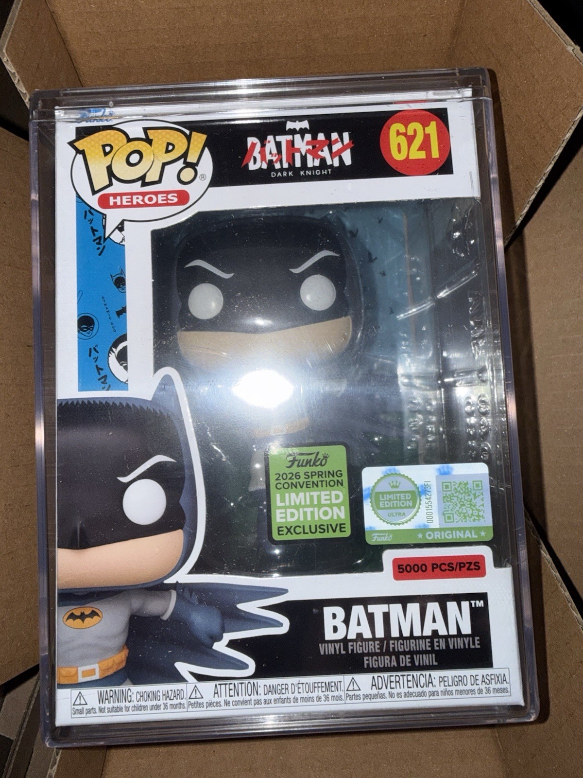 Funko Pop! Lote de 4 Funko Batman Le 621, Kuromi 128, Hotrod 150, Superman 576.