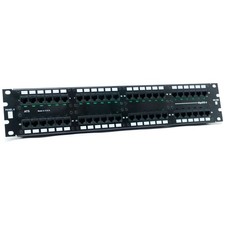 48-port Cat6 2U Patch Panel Type 568 