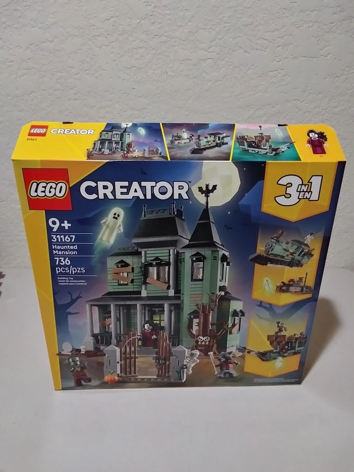 Особняк с привидениями LEGO Creator 3 в 1 31167, пикап с фонарем Джека О 40822 - Изображение 4 из 4