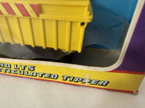 Matchbox Super Kings K-18 Ford LTS Articulated Tipper In Box Unpunched - Picture 17 of 18