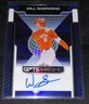 Will Gasparino 2025 LEAF OPTICHROME Blue Auto AUTOGRAPH #d 3/3 Mint!