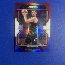 2021-22 Panini Prizm - Kevin Love #115 Red White & Blue Prizm