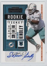 2020 Panini Contenders Rookie Ticket Solomon Kindley #228 Auto 03xg