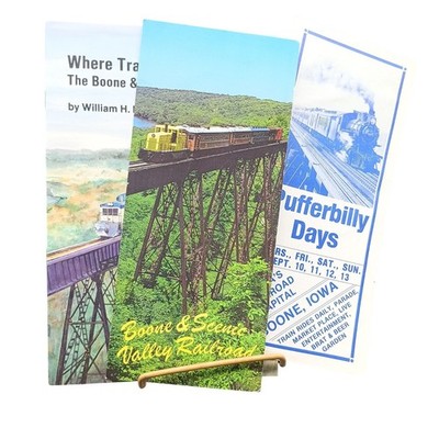 Wo Züge auf Stelzen laufen: Die Boone & Scenic Valley Railroad von William H. Mc