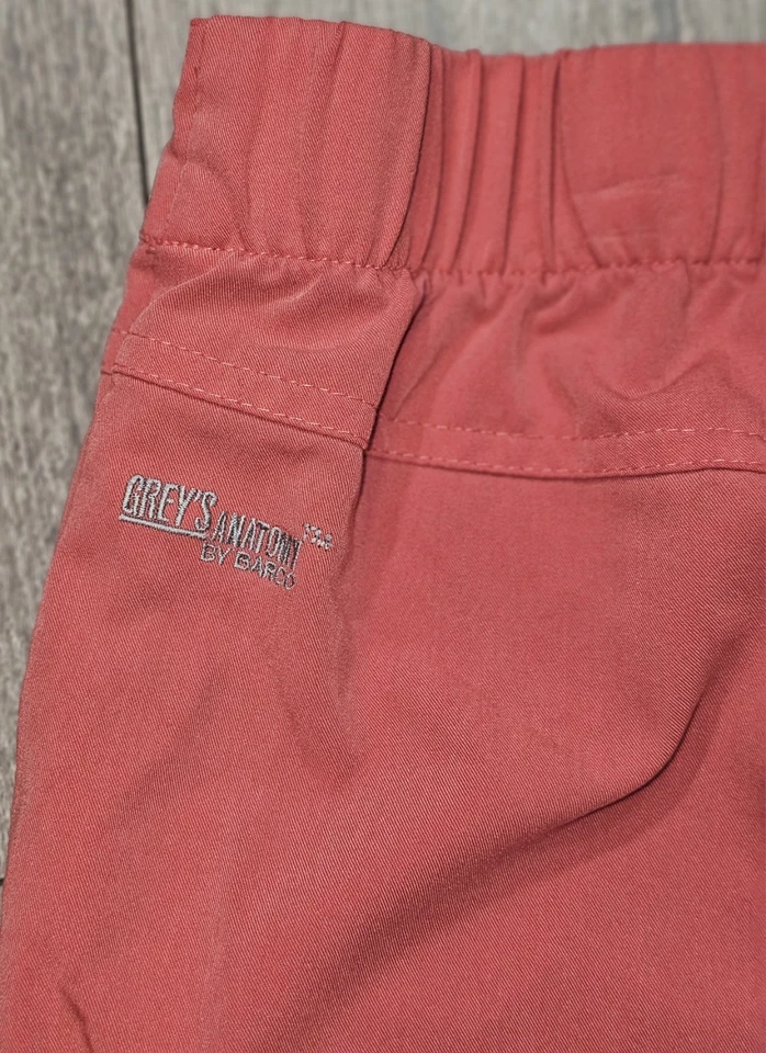 Grey's Anatomy By Barco 签名磨砂裤粉色女式大号抽绳 — 第 4/4 张图片