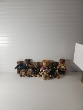 Boyds Bears Plush Bears Bundle Lot of 10 with Tags Vintage Lot 2/12