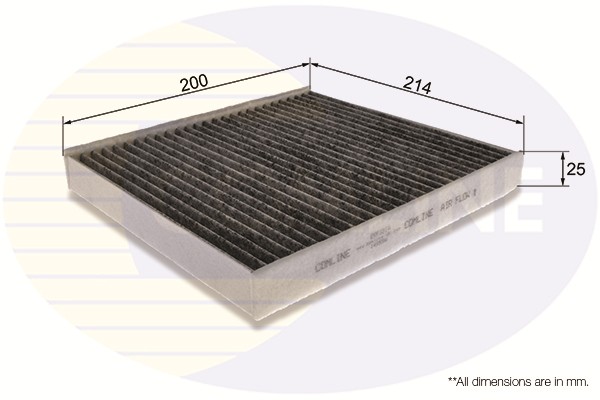 COMLINE EKF331A Filter, cabin air for FORD