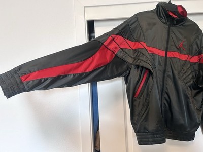 Air Jordan Nike Retro 5 V Satin Full Zip Jacket Ar3130-010 Black