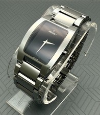 Swiss Movado Fiero Tonneau Scratch Resistant Tungsten Carbide Mens Model0605621
