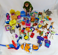 Vintage 1990's McDonald's Burger King Toys Happy Meal Kids Mixed 4lbs Lot C