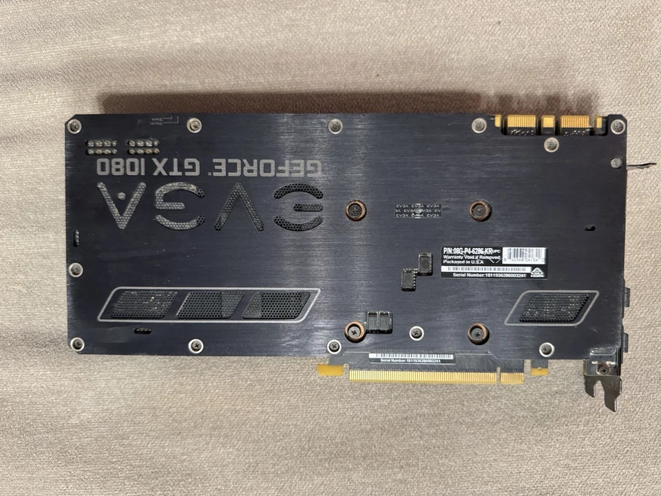 EVGA NVIDIA GeForce GTX 1080 FTW, RUNS GREAT, WILL SHIP TOMORROW, - Image 3 of 4