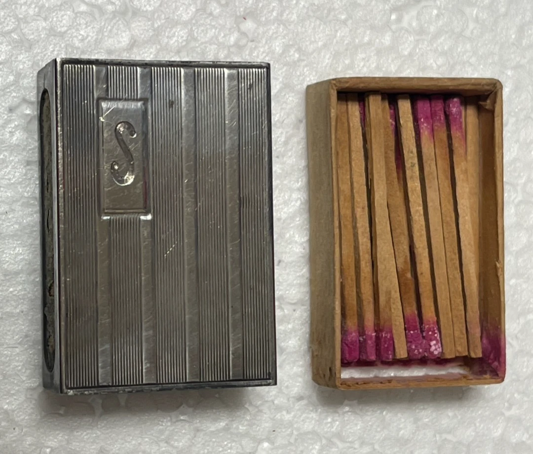 sterling silver match holder products for sale | eBay