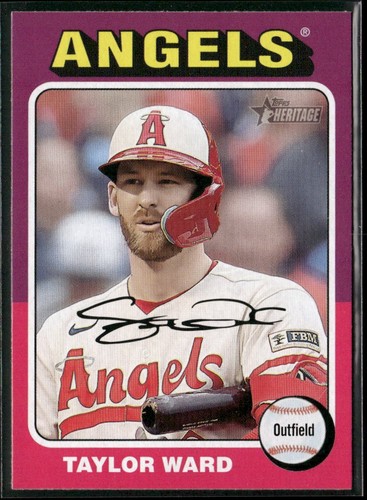 2024 Topps Heritage #132 Taylor Ward | Baseball Card