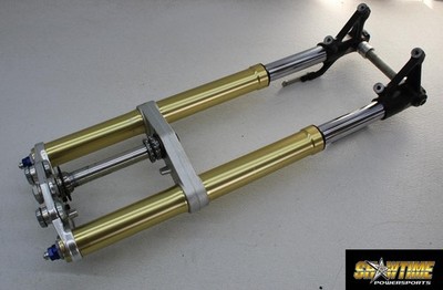 07-12 Triumph Tiger 1050 Front Forks Suspension Triple Tree Clamp, Straight