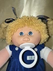 Vintage Cabbage Patch Kids Blonde Paci HM4 Custom Hair, Pacifier